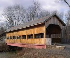 Trout Run Covered Bridge along Slate Heritage Trail